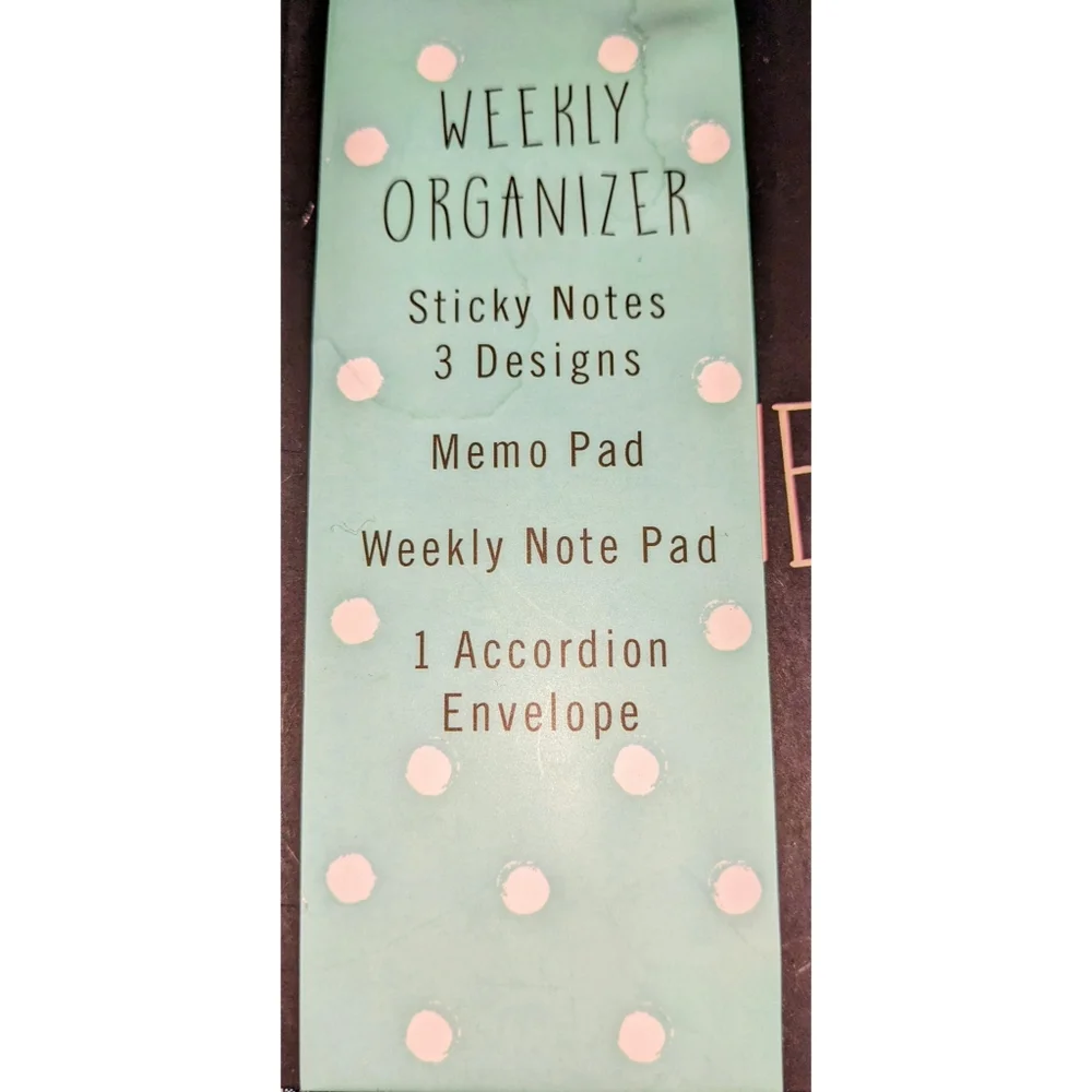 Never Used Weekly Organizer Stored in Drawer